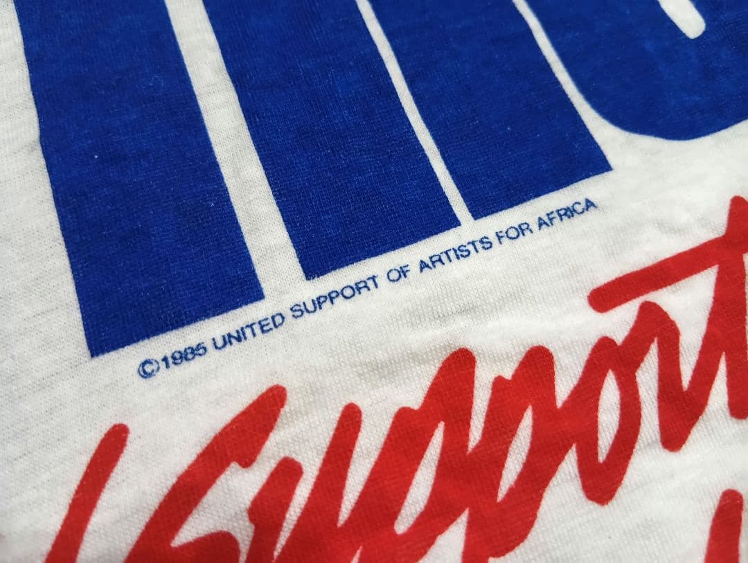 せ*い様 ヴィンテージUSA FOR AFRICA We Are The Wor