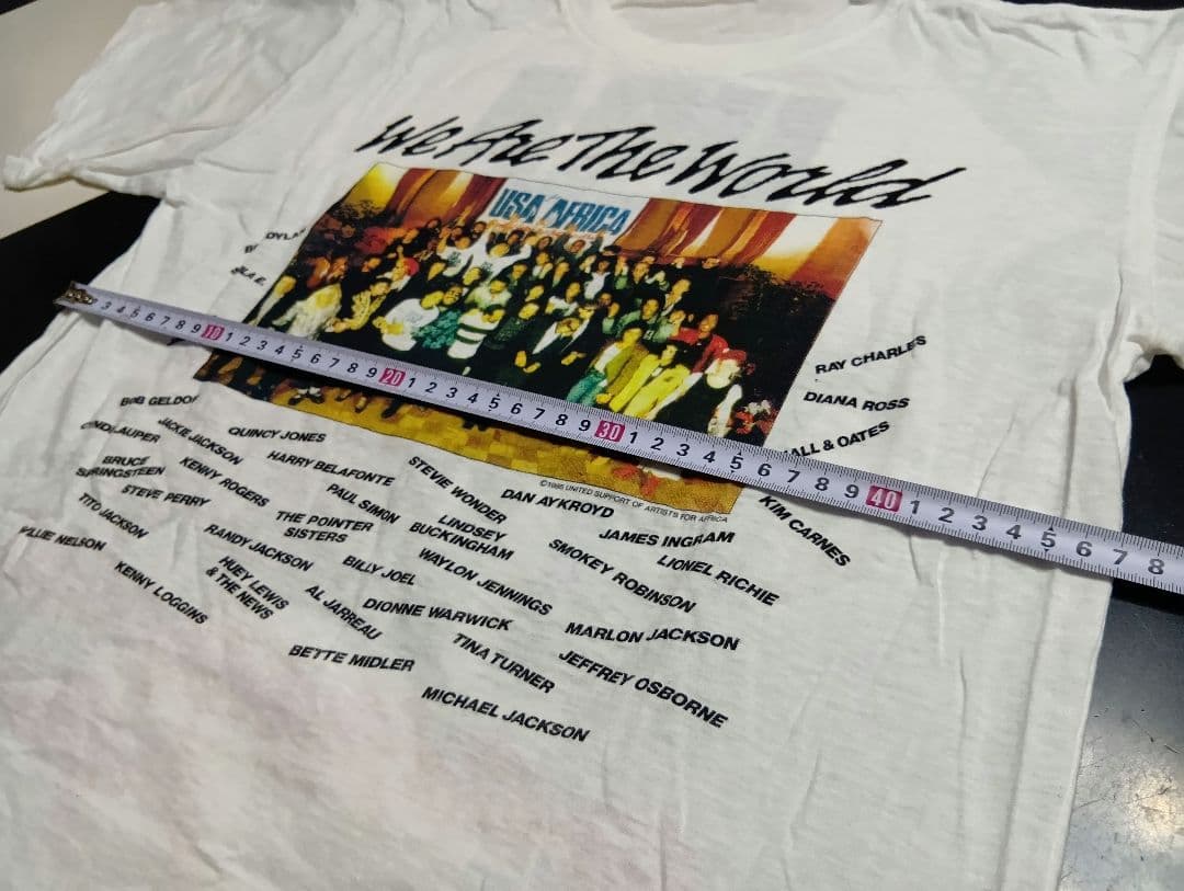 せ*い様 ヴィンテージUSA FOR AFRICA We Are The Wor