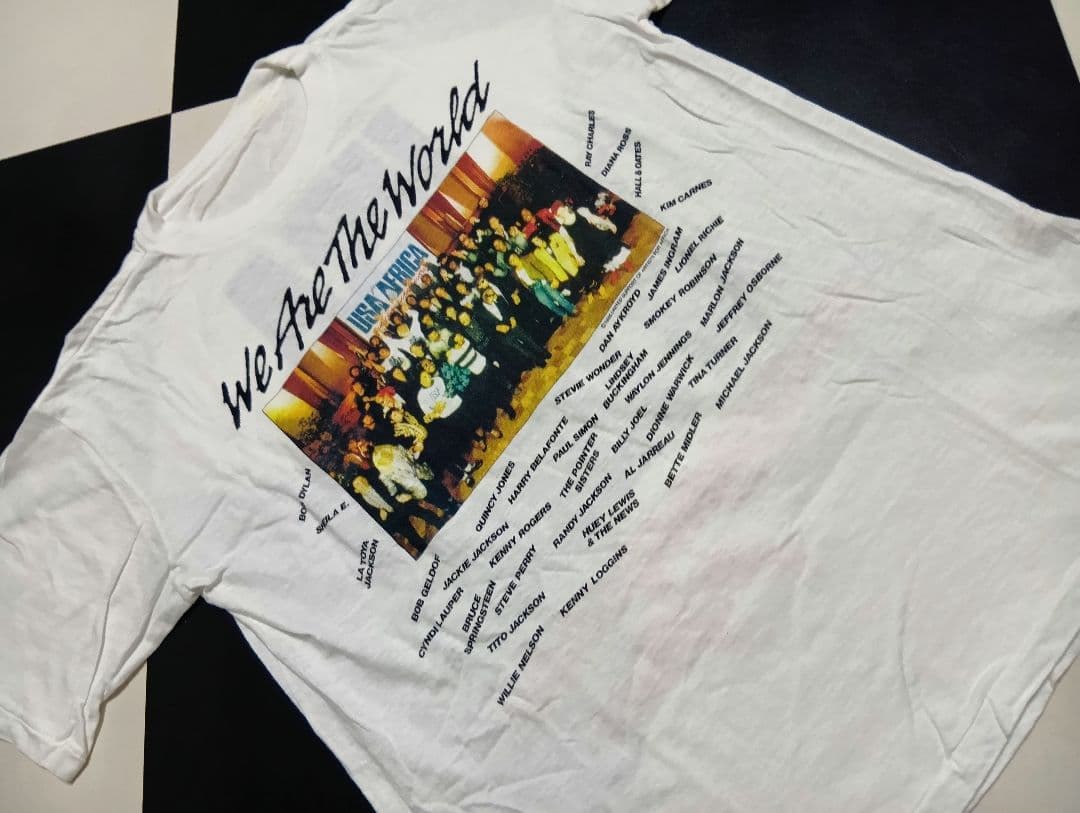 せ*い様 ヴィンテージUSA FOR AFRICA We Are The Wor
