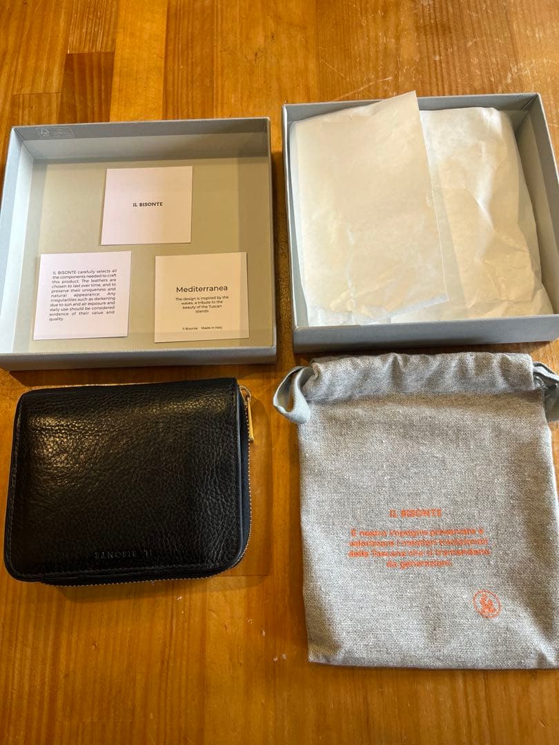 イルビゾンテ　二つ折り財布 FIFTY ON MEDITERRANEA