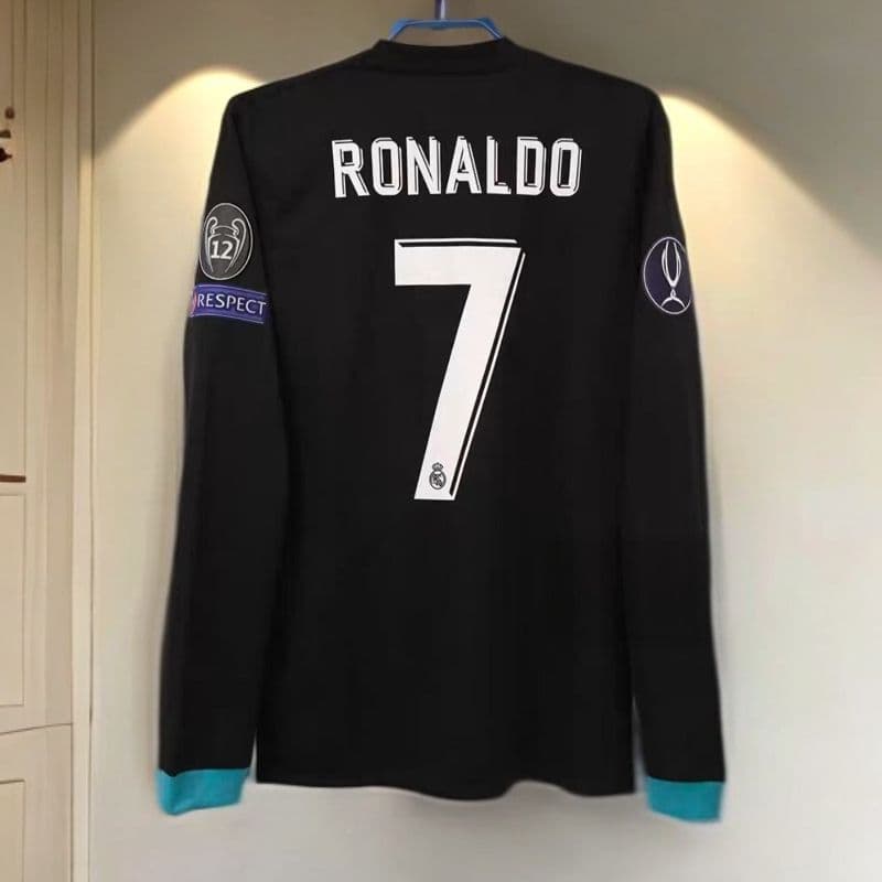 17-18 レアル・マドリード RONALDO 7 シャツ 長袖