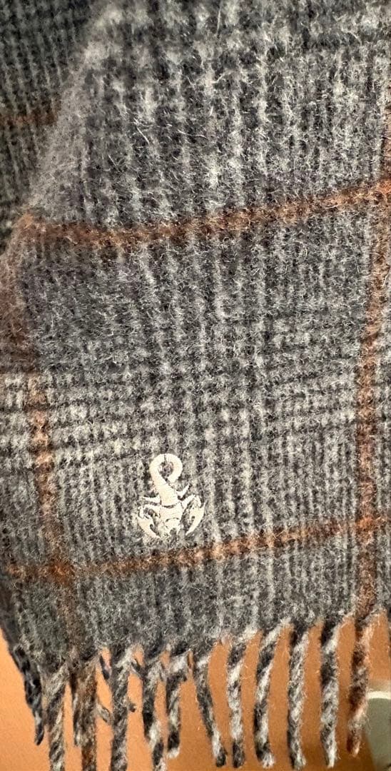 ジョシュアエリスJoshua Ellis SOPH.コラボ チェック柄マフラー