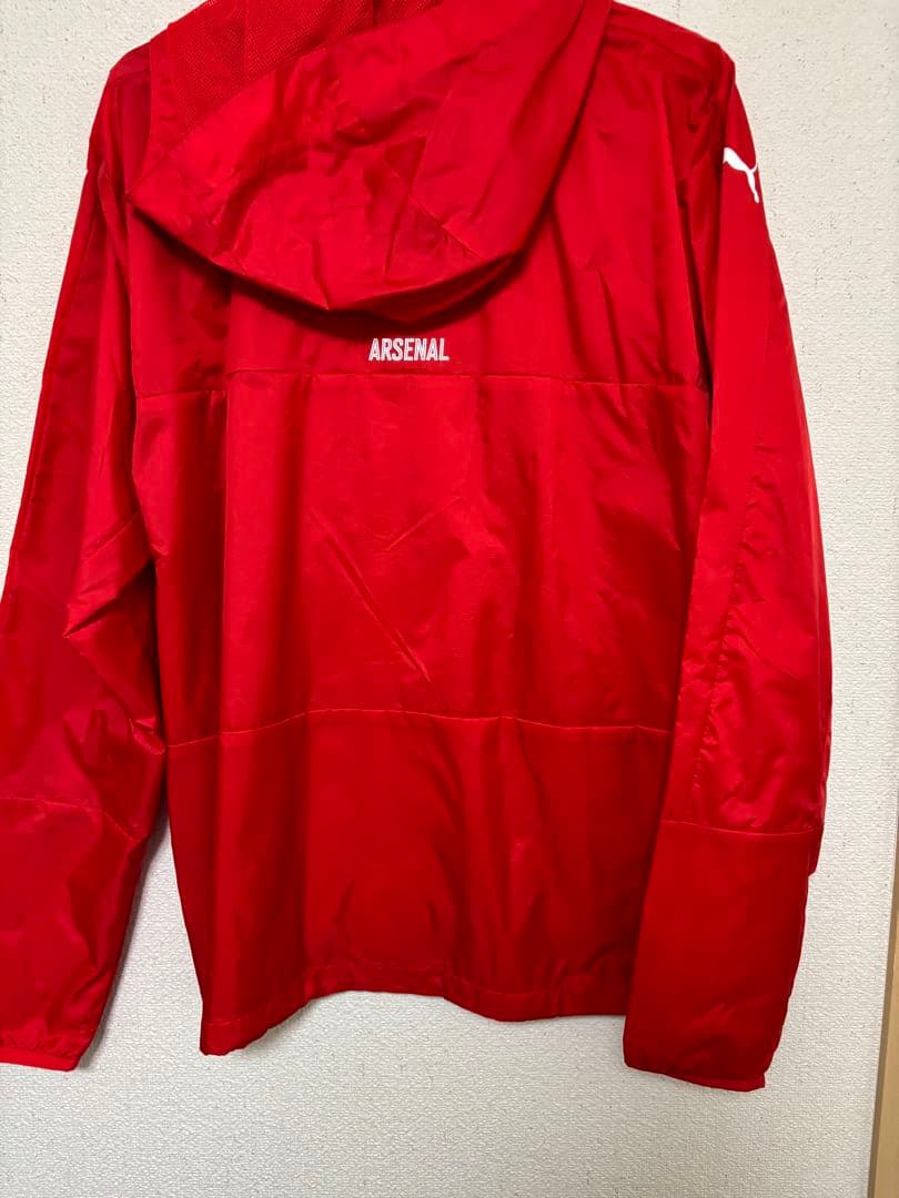 Puma Arsenal ウィンドブレーカー レッド