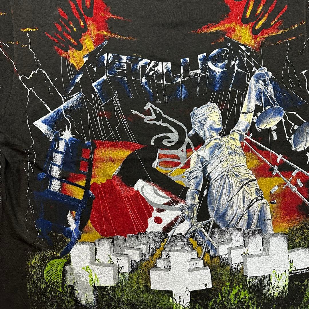 LLICA Master of PuppetsメタリカバンドTシャツ