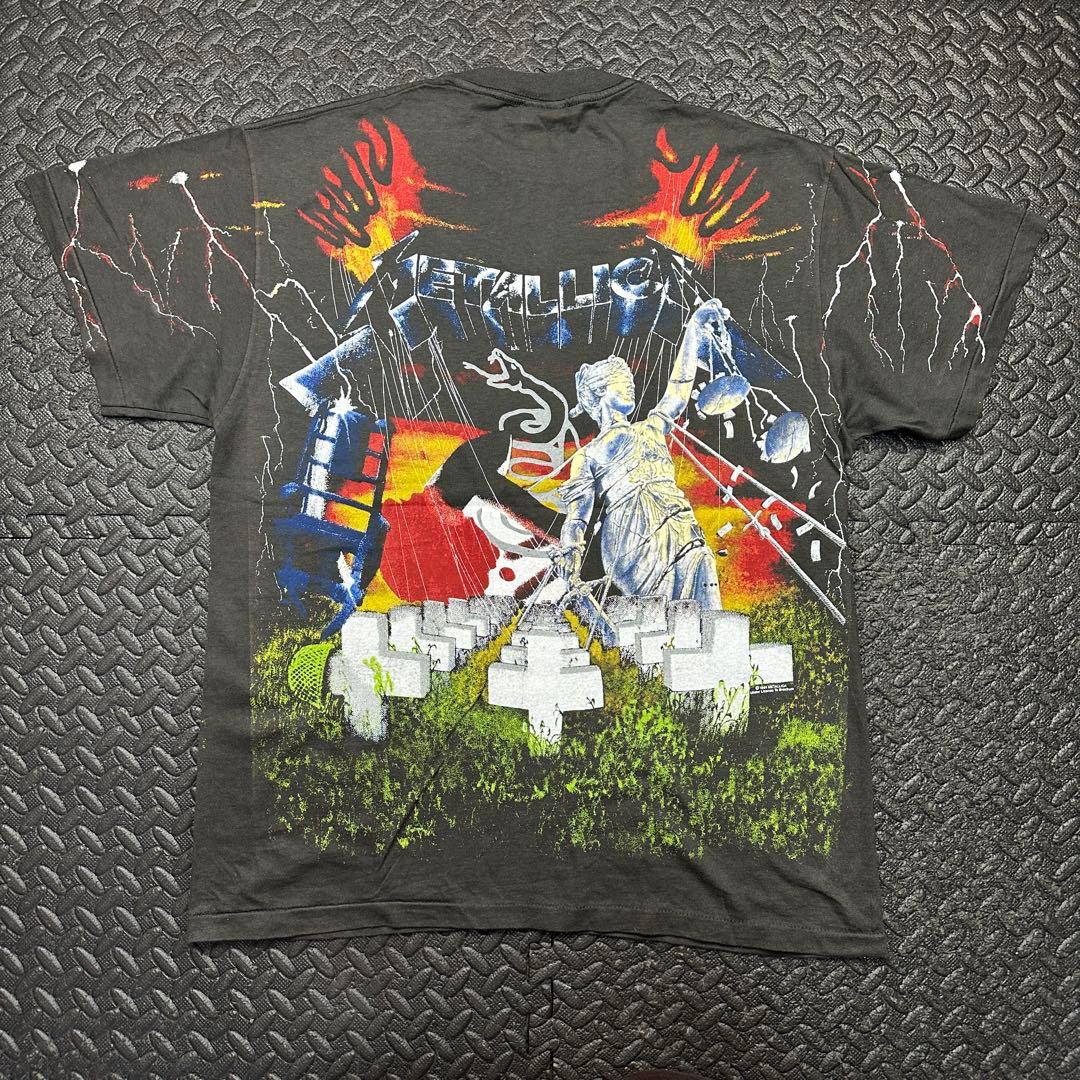 LLICA Master of PuppetsメタリカバンドTシャツ