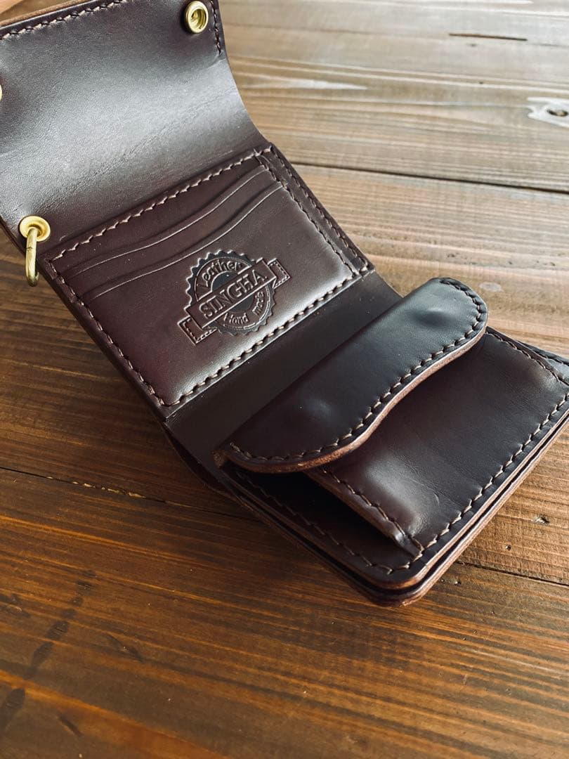 【ブルガロ】TS03-65ショートトラッカーウォレット真鍮チェーンは別売り