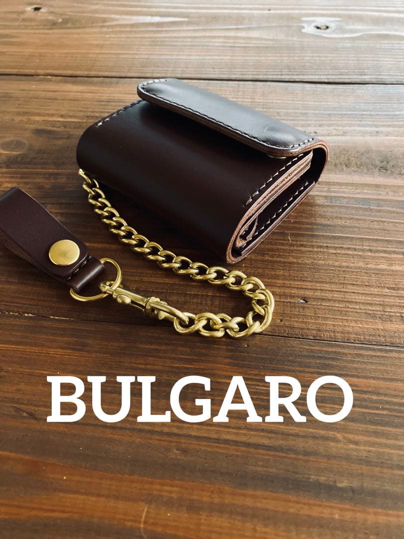 【ブルガロ】TS03-65ショートトラッカーウォレット真鍮チェーンは別売り