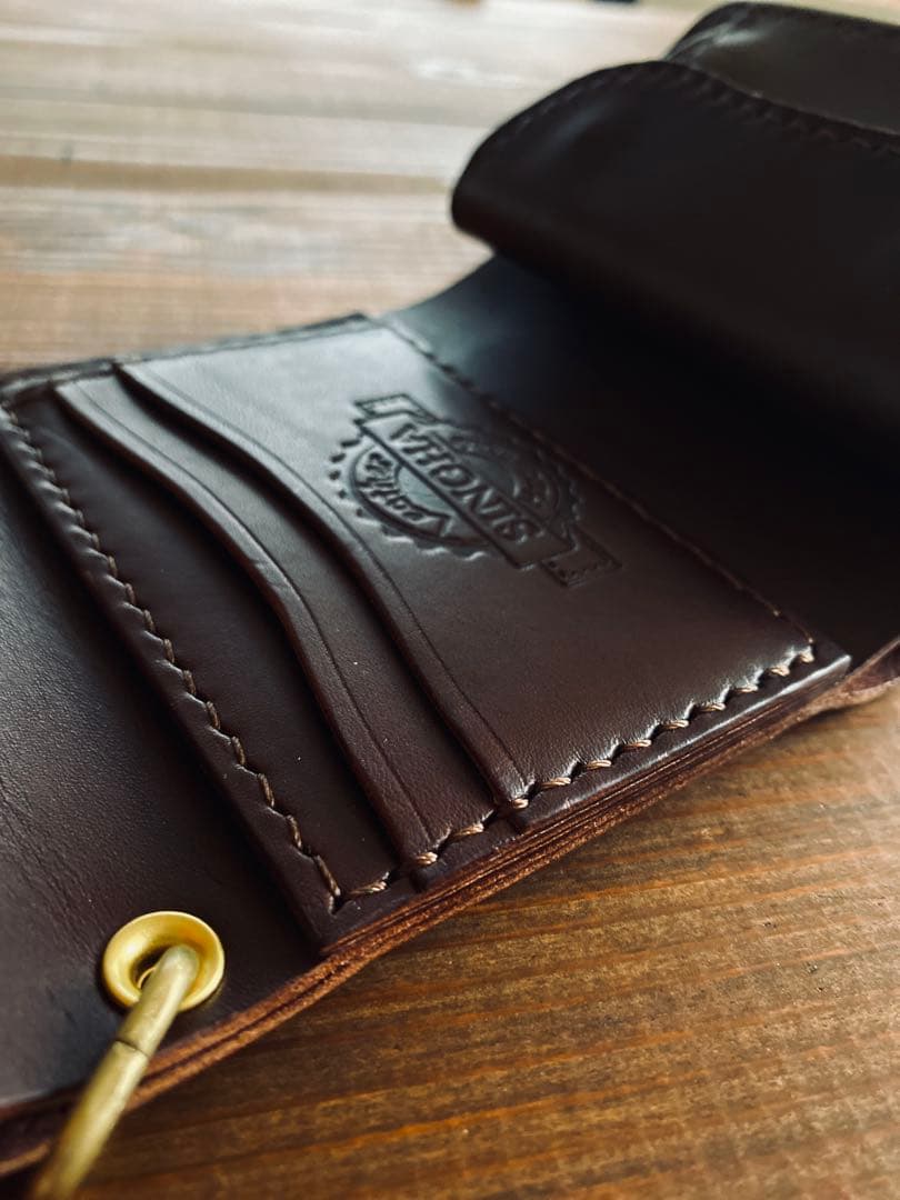 【ブルガロ】TS03-65ショートトラッカーウォレット真鍮チェーンは別売り