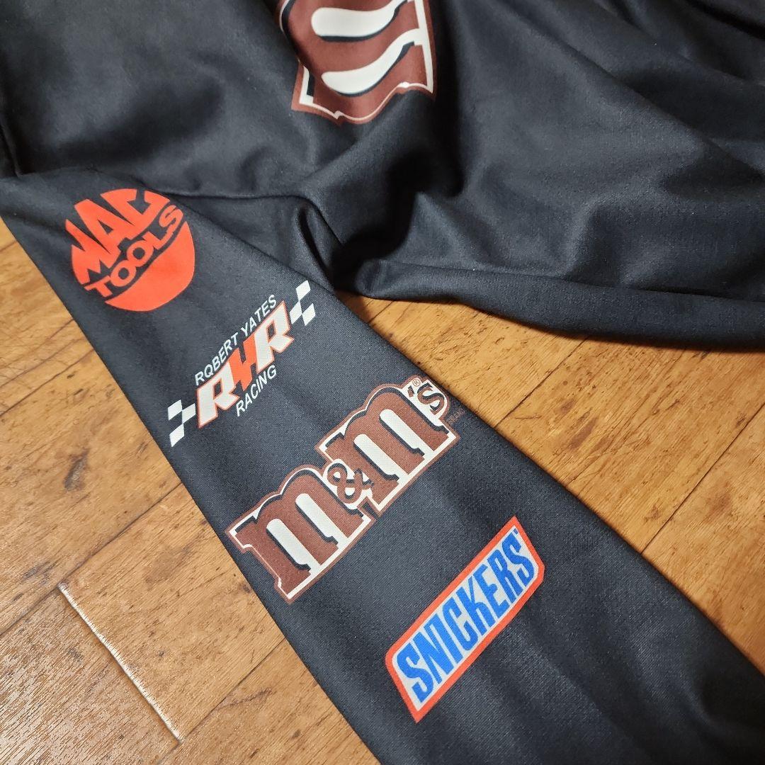 【新品タグ付き】HBAT ナスカー風 M&M's レーシングジャケット 黒 L