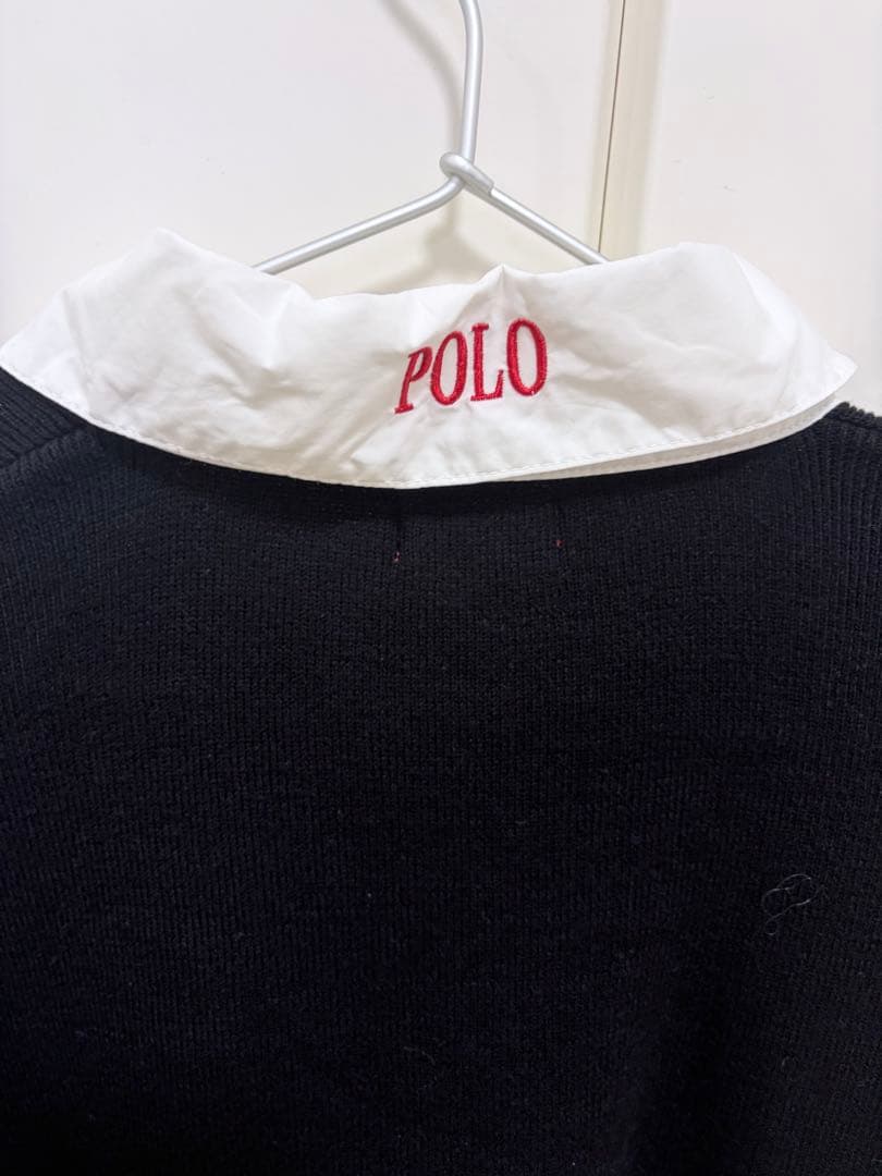 LagunaMoon シャツカラーカフスニットプルオーバー