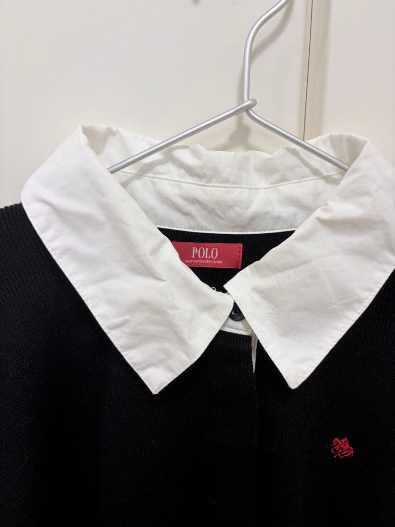 LagunaMoon シャツカラーカフスニットプルオーバー