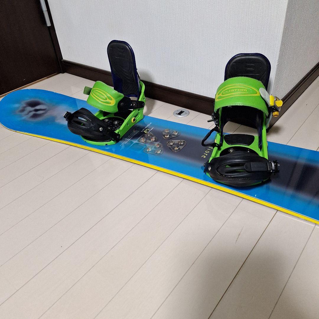 スノーボードセット　GAP稀少フィオレ１４７センチ　バートンカスタムMサイズ