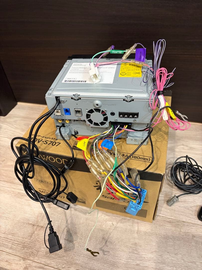 t*2様 KENWOOD MDV-S707 カーナビ 2DIN 配線一式