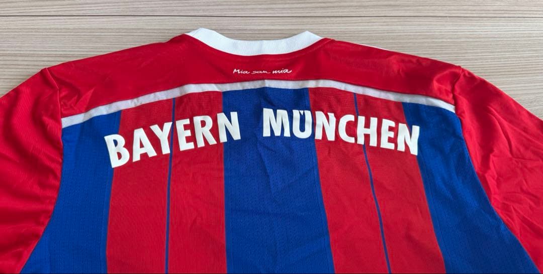 バイエルンミュンヘン 2014/15 ユニフォーム　ホーム（赤×青）adidas