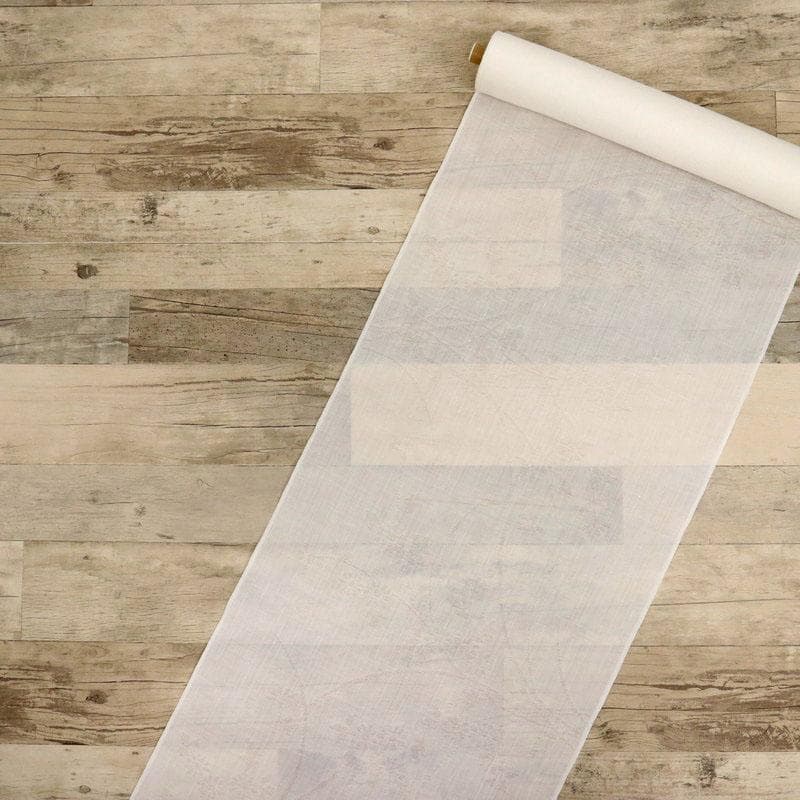 《まー★襦袢仕立て＋衣紋抜き＋長襦袢小千谷紋紗白■野菊反24-296》