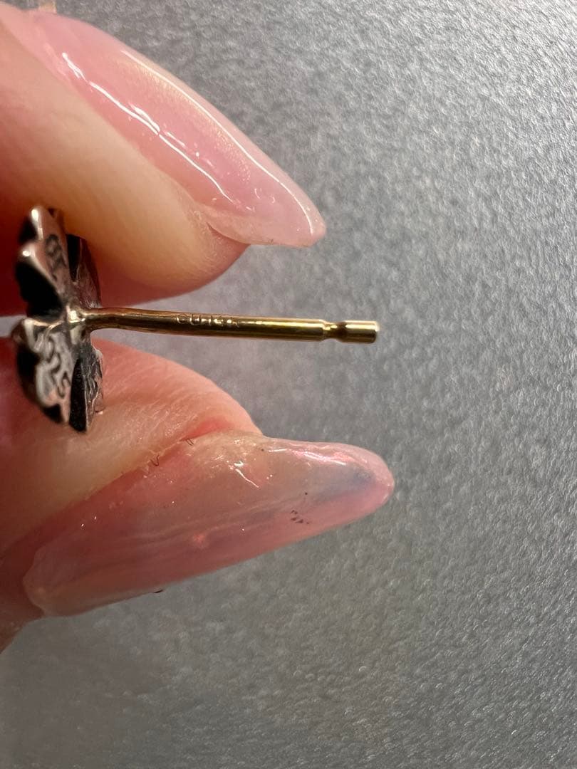 クロムハーツ ピアス CHプラス スタッド シルバー ピアス + ダイヤモン