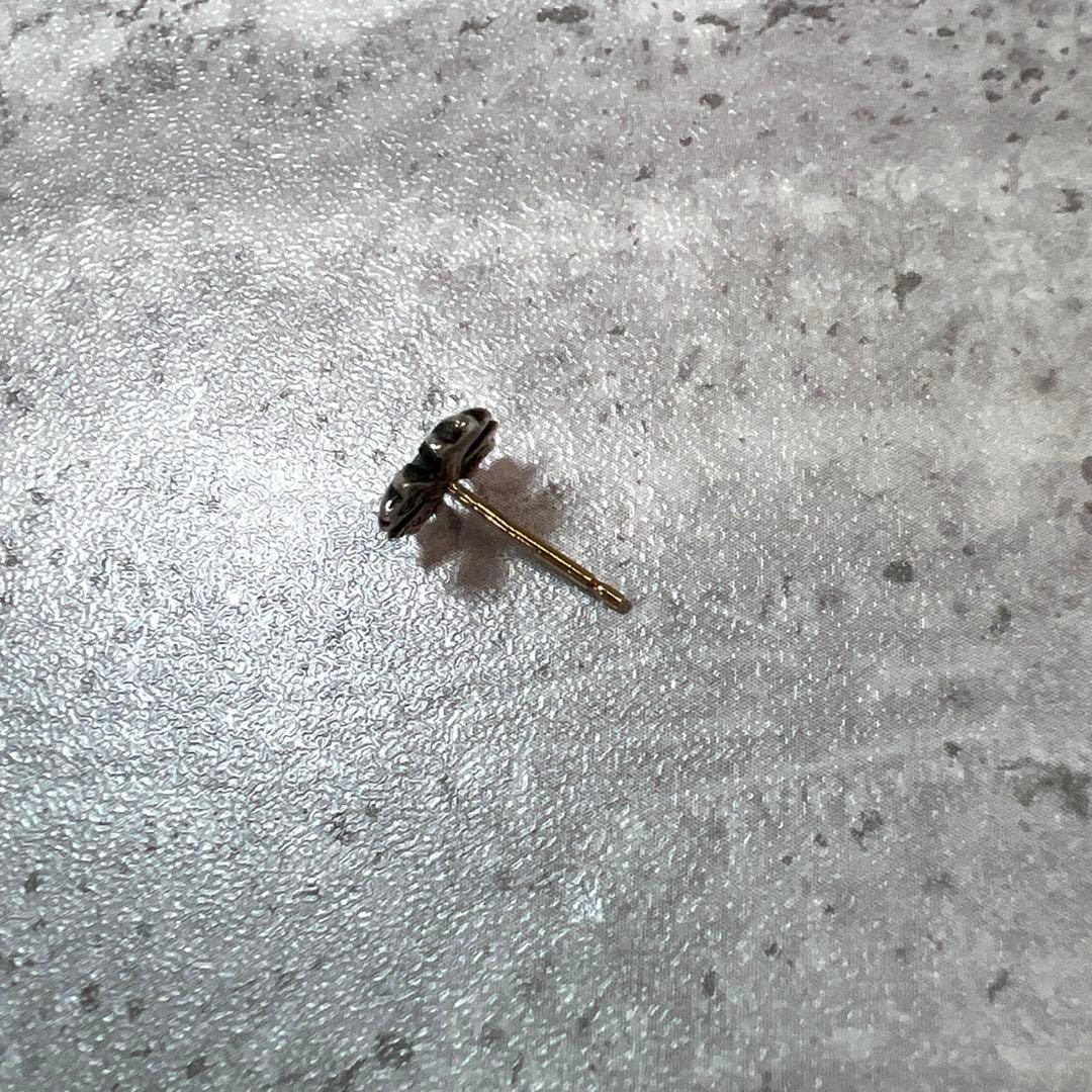 クロムハーツ ピアス CHプラス スタッド シルバー ピアス + ダイヤモン