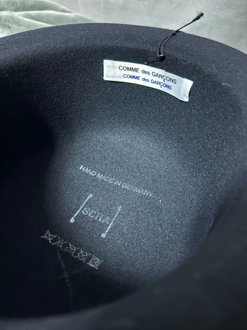 未使用◆COMME des GARCONS コムコム SCHA ハット 帽子