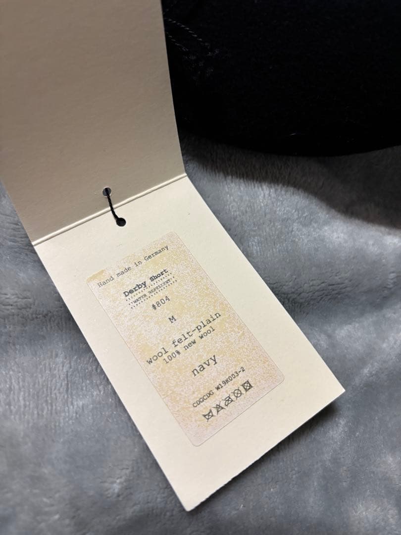 未使用◆COMME des GARCONS コムコム SCHA ハット 帽子