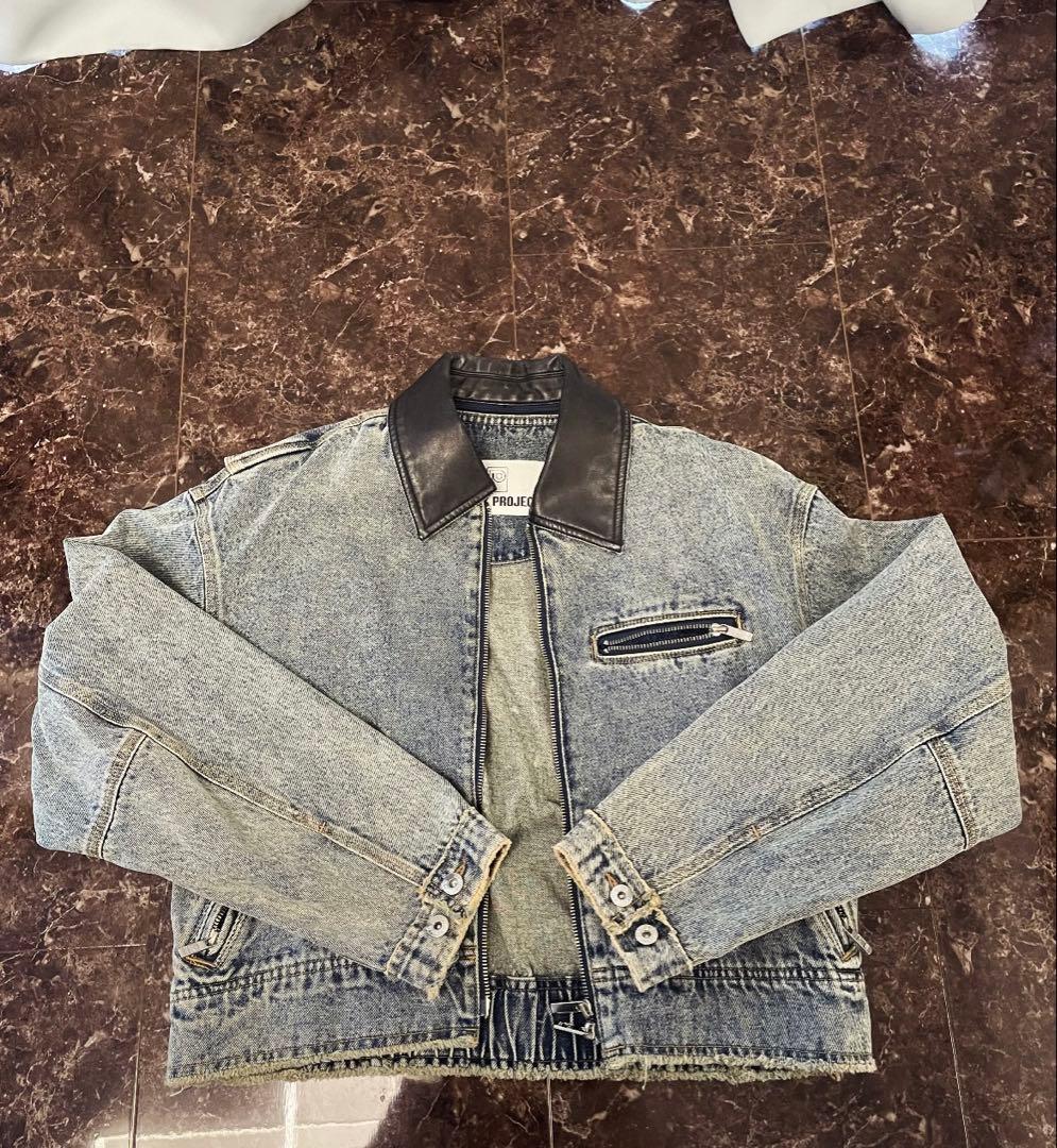 プランクプロジェクト　デニム　レザー　アウター　ジャケット　ブルゾン