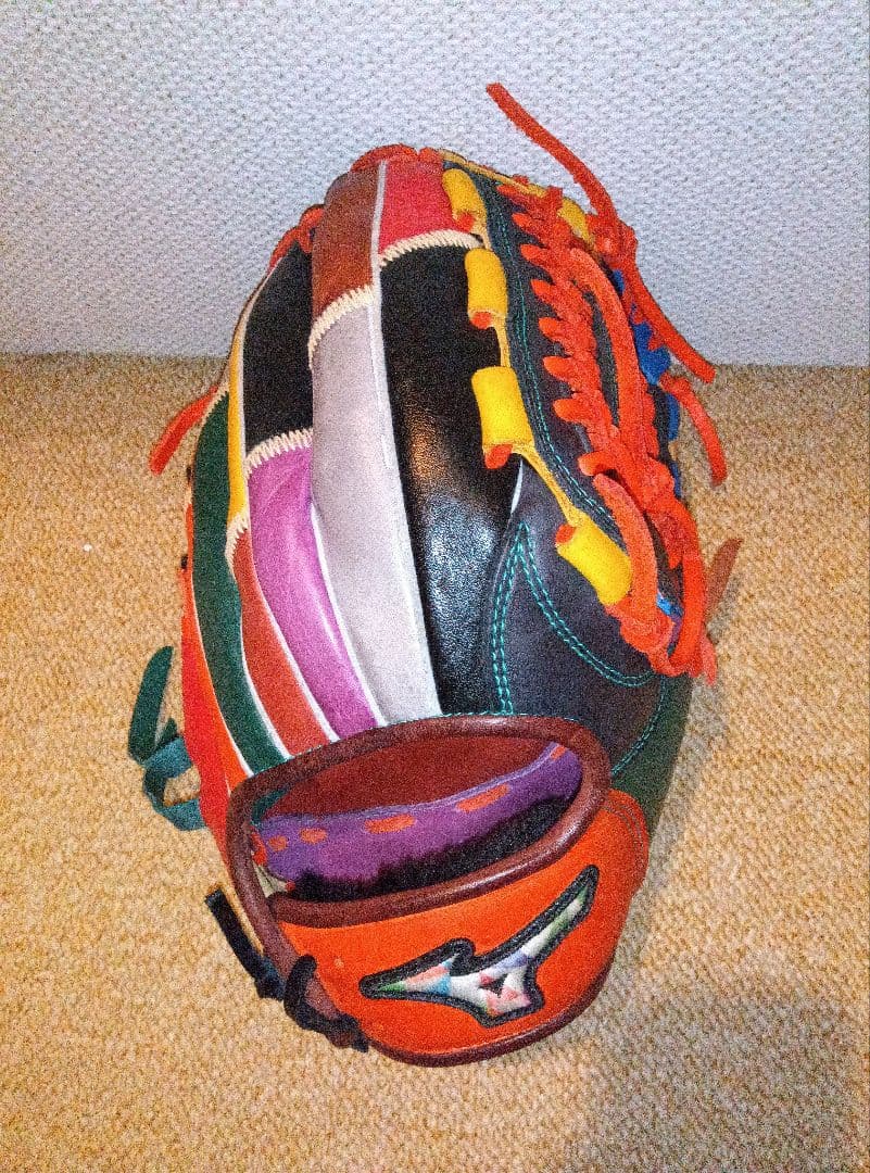 よー　様　ミズノTSUNAGI（端材） 軟式グローブ