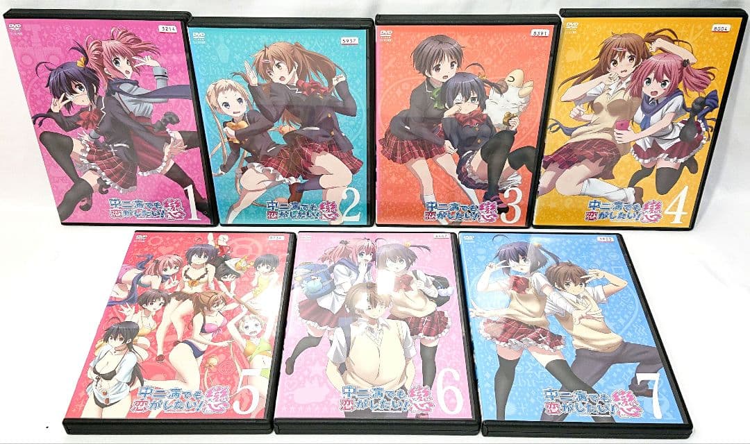 中二病でも恋がしたい【1期+2期+劇場版】 DVD 全16巻セット