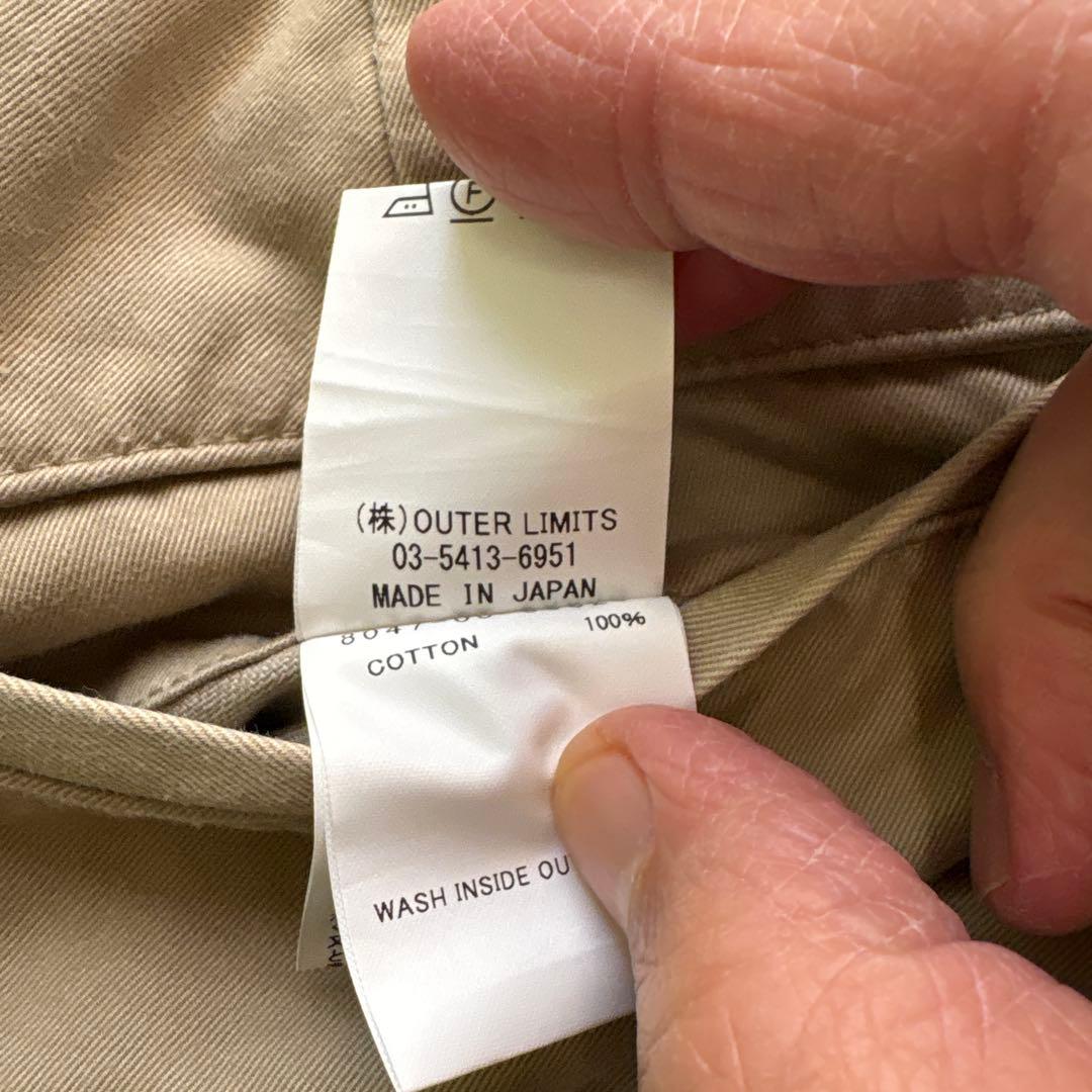 Nigel Cabourn ニューベーシックライトベージュ チノパン 38