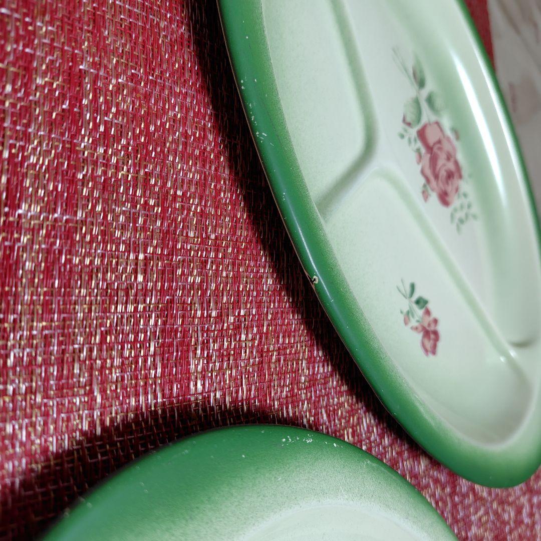 イマン　ホーローランチプレート　イヴ 　オーバル皿　２枚　貴重です