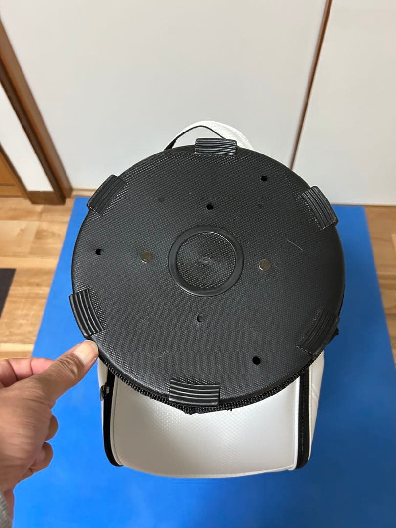 Kasco キャディバッグ ホワイト/ブラック