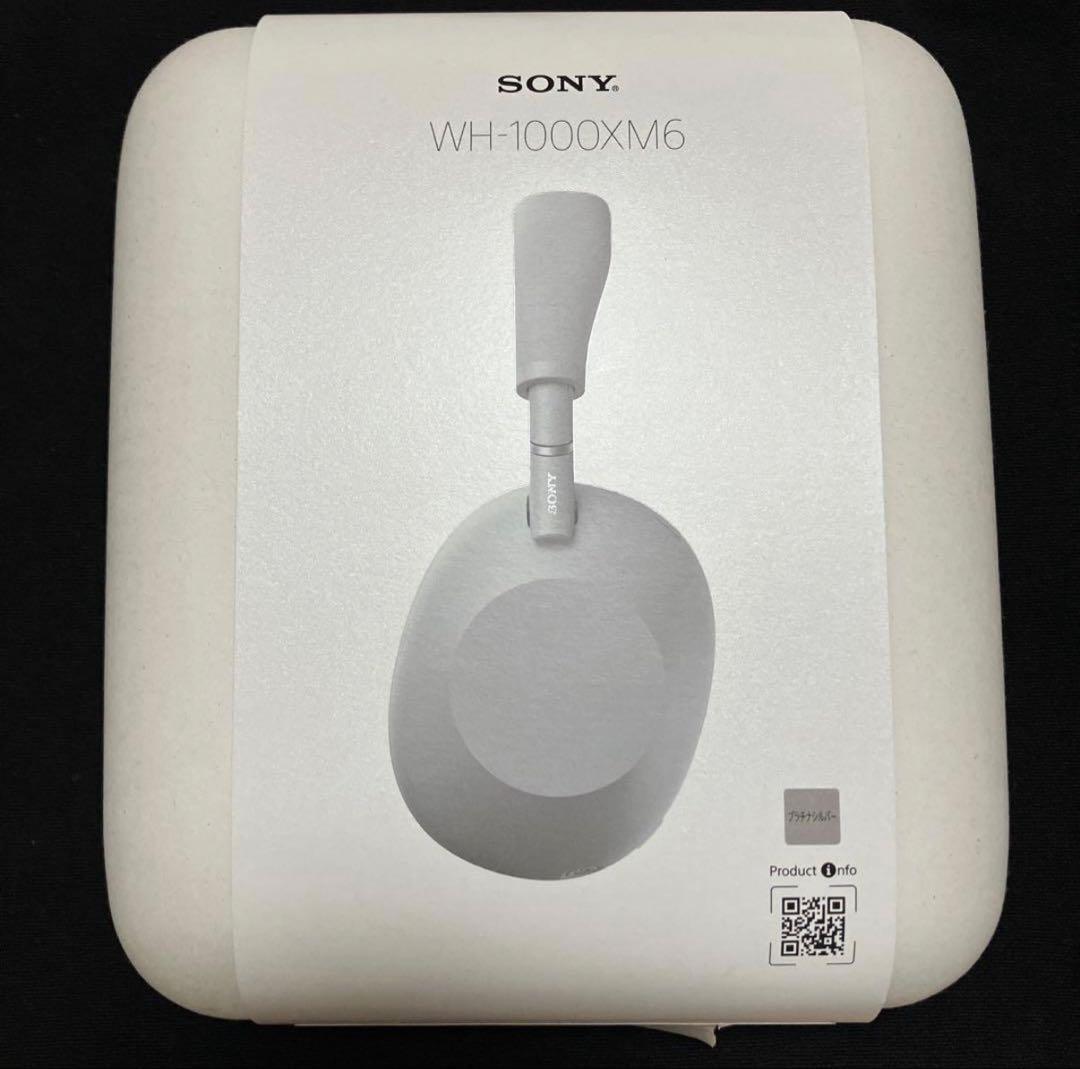 SONY WH-1000XM6　プラチナシルバー