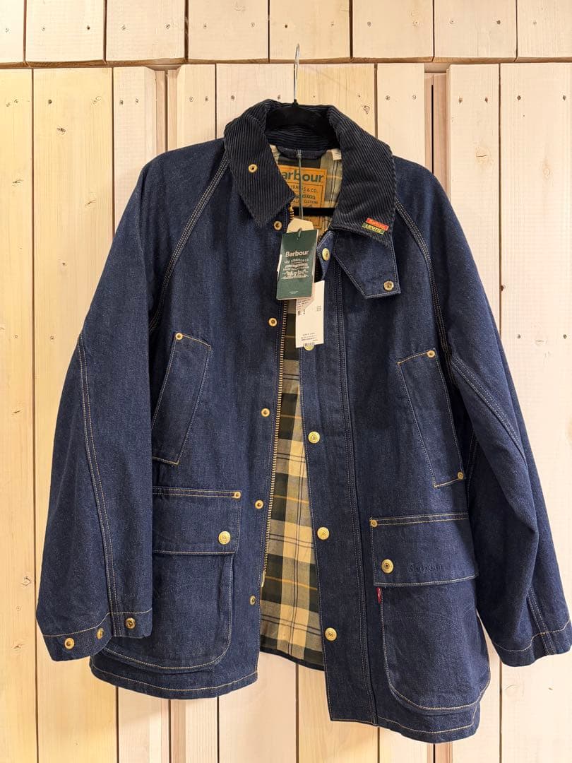 ジャケット・アウター LEVI'S x Barbour Bedale Denim Jacket