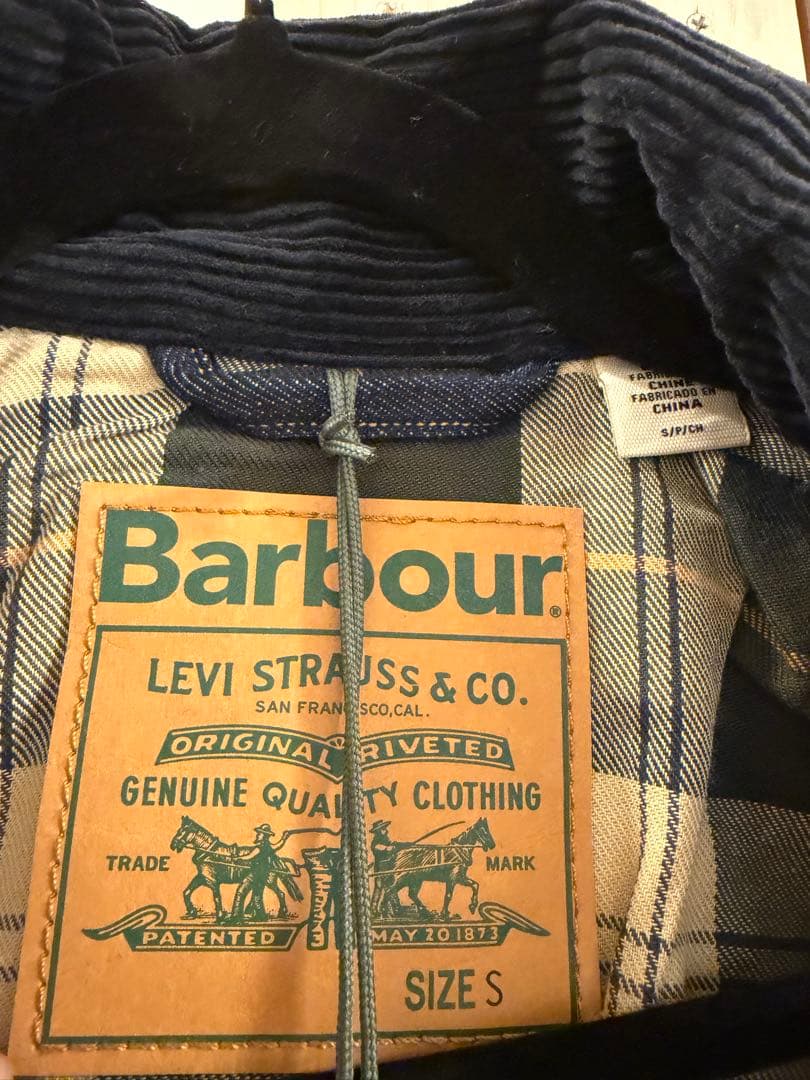ジャケット・アウター LEVI'S x Barbour Bedale Denim Jacket