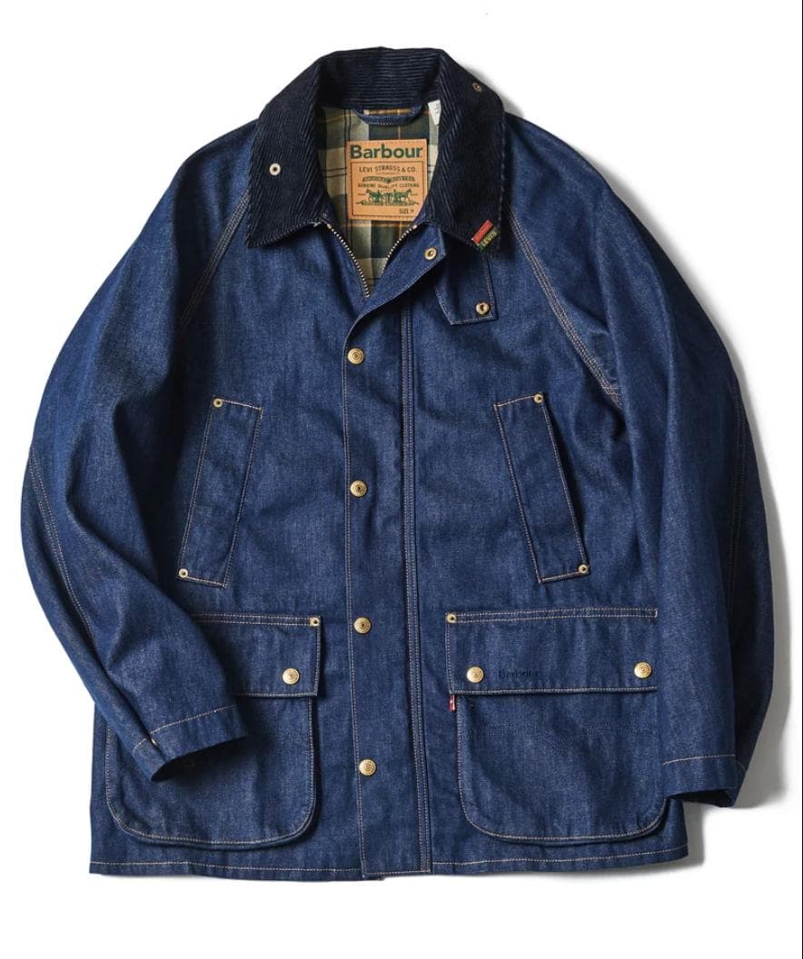 ジャケット・アウター LEVI'S x Barbour Bedale Denim Jacket