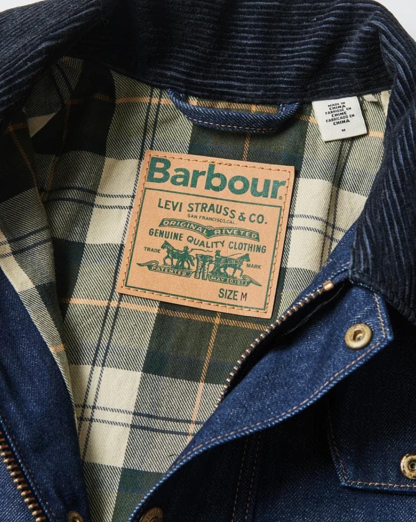 ジャケット・アウター LEVI'S x Barbour Bedale Denim Jacket