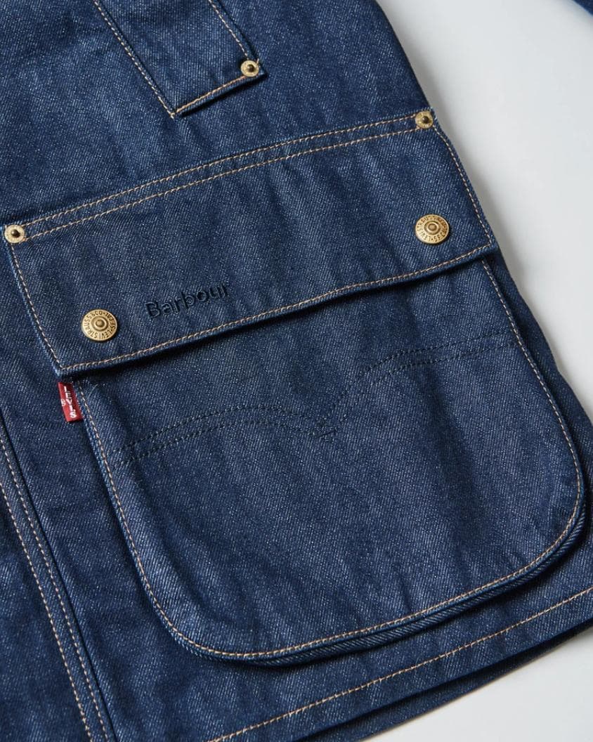 ジャケット・アウター LEVI'S x Barbour Bedale Denim Jacket