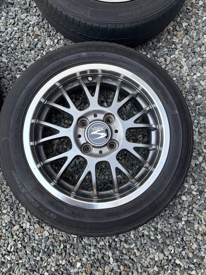 土日値下げ　S-HOLD 14インチ　4本セット