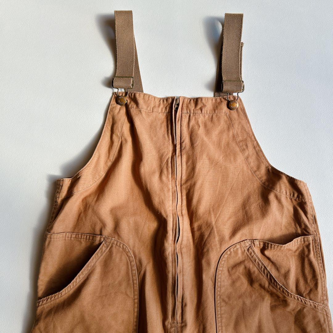 URCH RNA ⿻ フレンチ ワークサロペット パンツ カジュアル ナチュラル