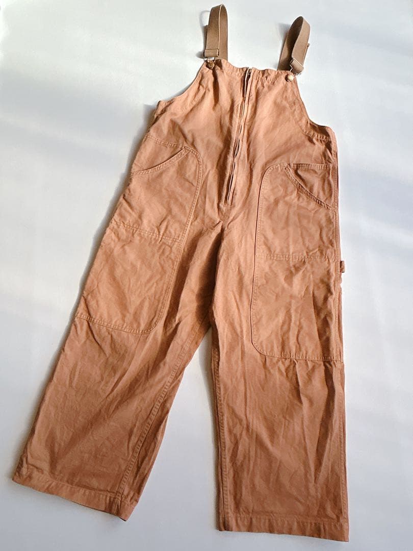 URCH RNA ⿻ フレンチ ワークサロペット パンツ カジュアル ナチュラル