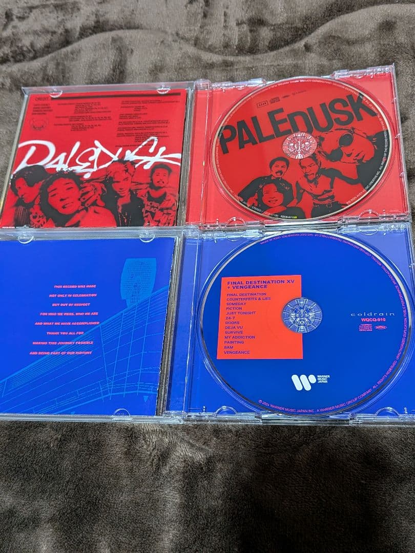 PALEDUSK直筆サインCD・coldrain再録