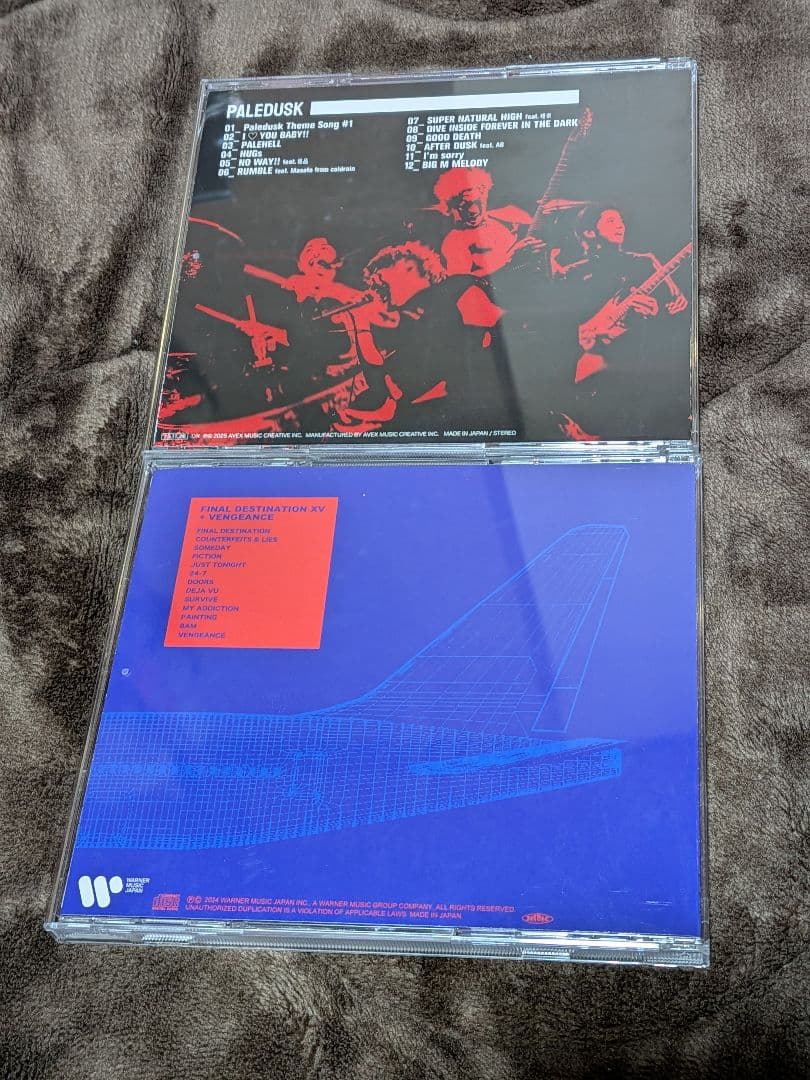 PALEDUSK直筆サインCD・coldrain再録