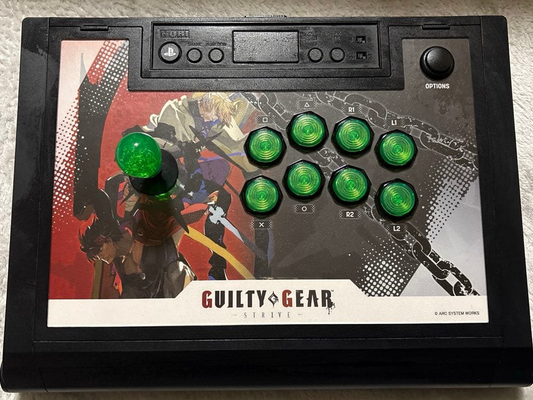 PS5 ギルティギアストライヴ ファイティングスティックα 美品