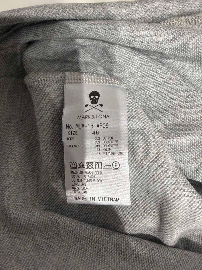 MARK & LONA グレーポロシャツ