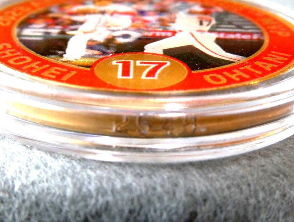 大谷翔平　2023年アメリカンリーグMVP獲得記念ゴールド（メダル）