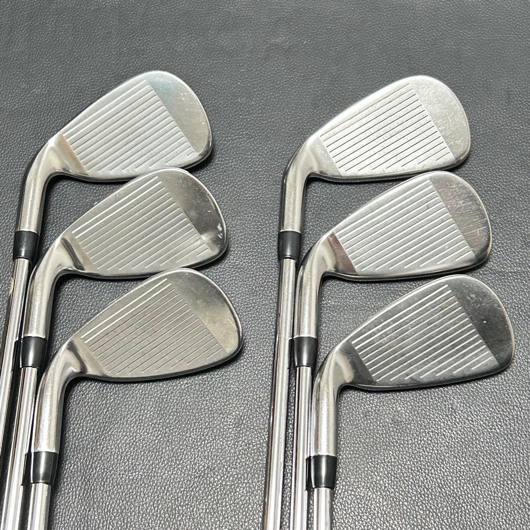 テーラーメイド r5 XL アイアン 6本セット 純正スチール R