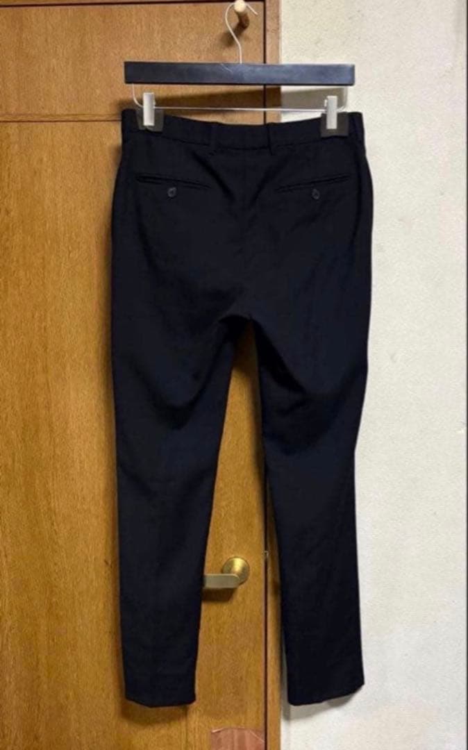 う*と様 【美品】SAINT LAURENT PARIS \"ウールスリムスラック