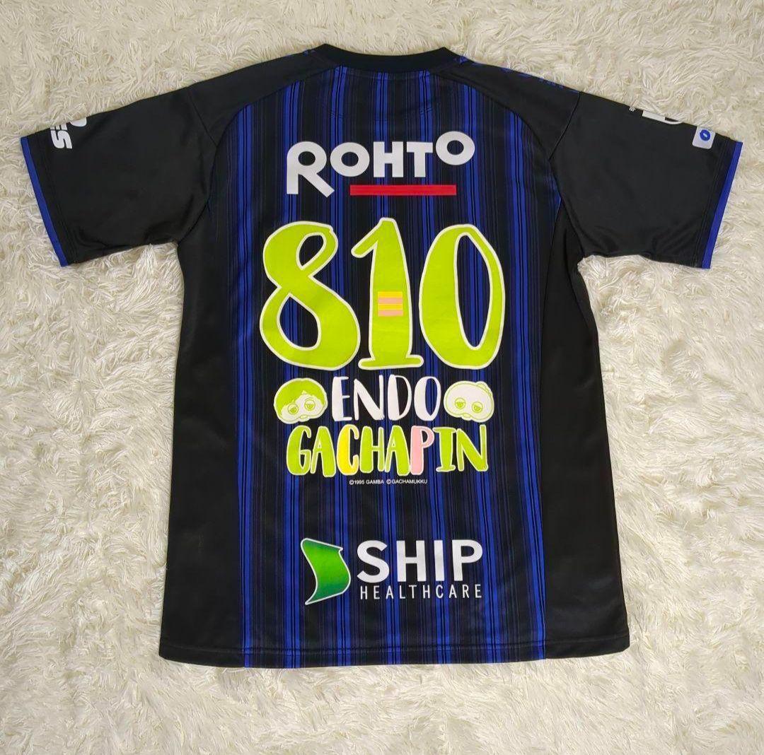 【希少✨コラボ✨M L】ガンバ大阪 遠藤 保仁 レア ユニフォーム ガチャピン