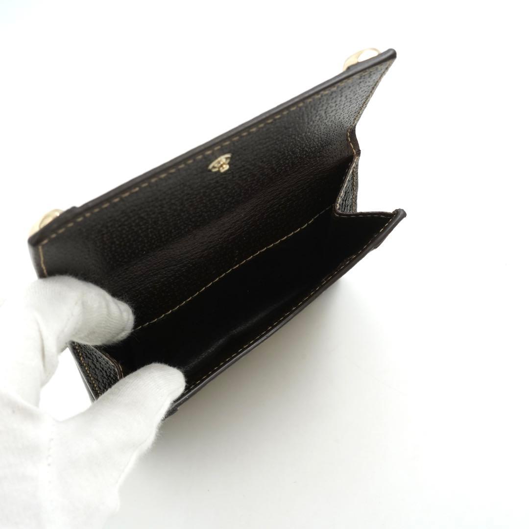 ✨未使用展示品✨　GUCCI ミニ財布　インターロッキング　キャンバス　GG