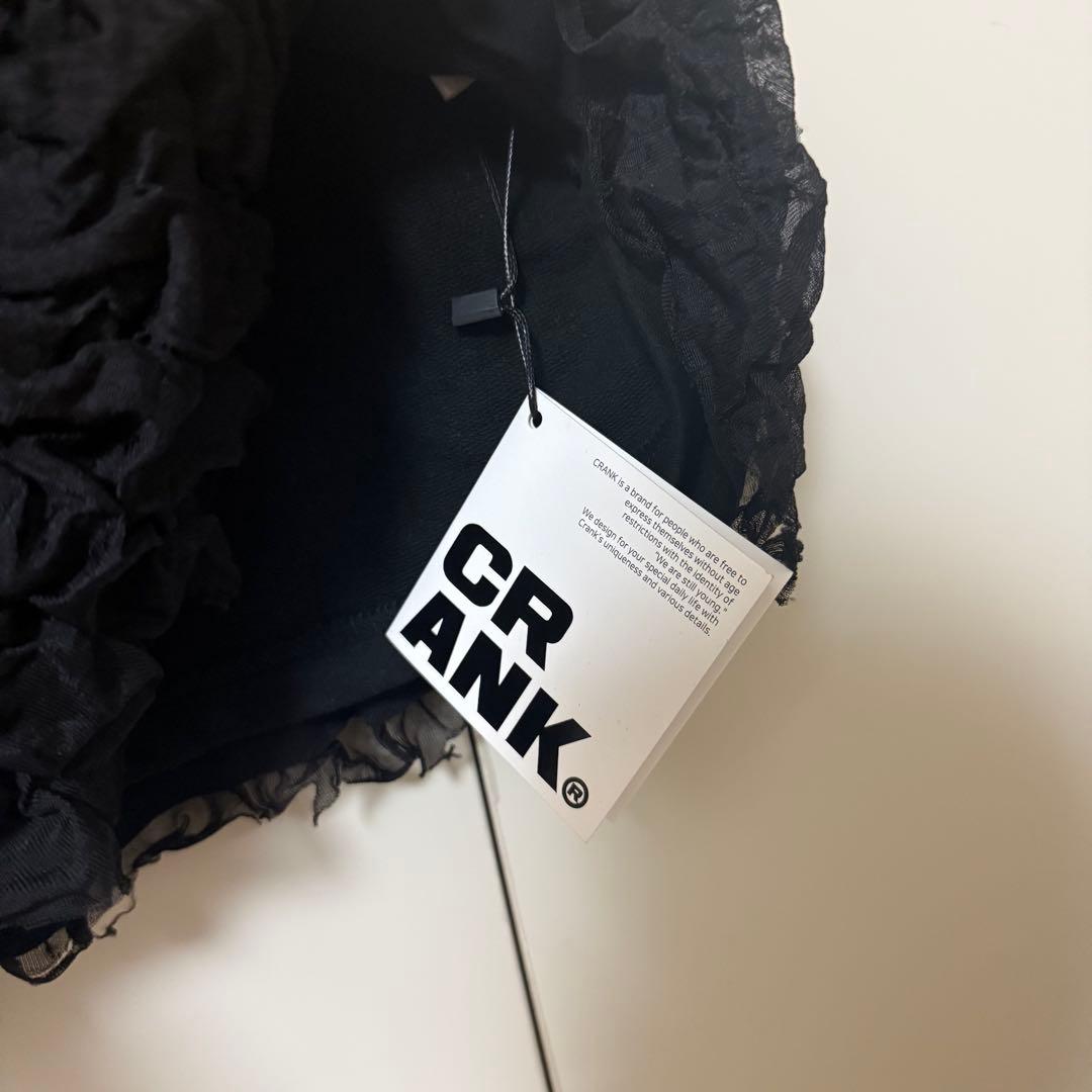 【新品タグ付き】CRANK CANCAN FRILL MINI SKIRT