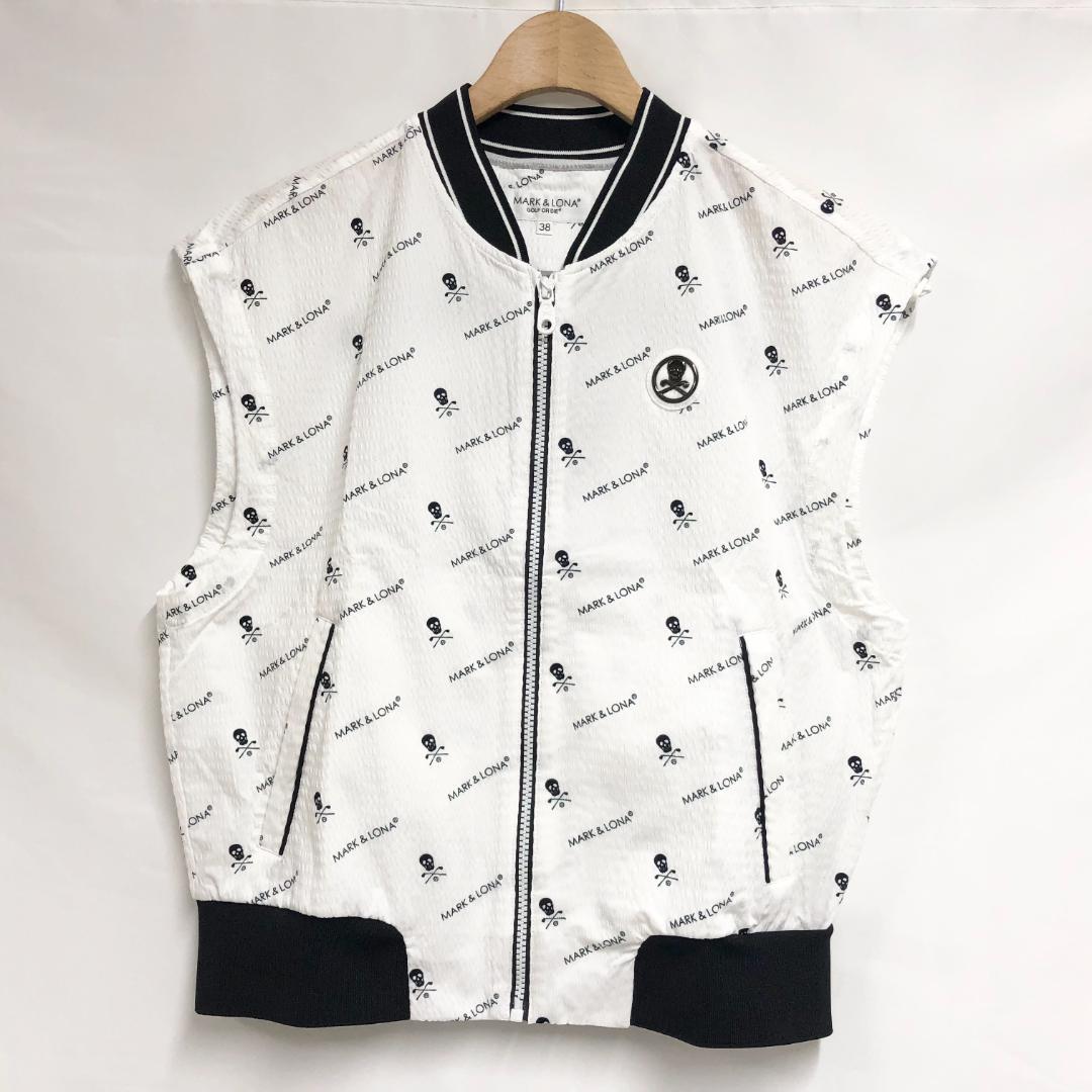 ○★新品未使用　MARK&LONA（マークアンドロナ）　ベスト　38　ホワイト