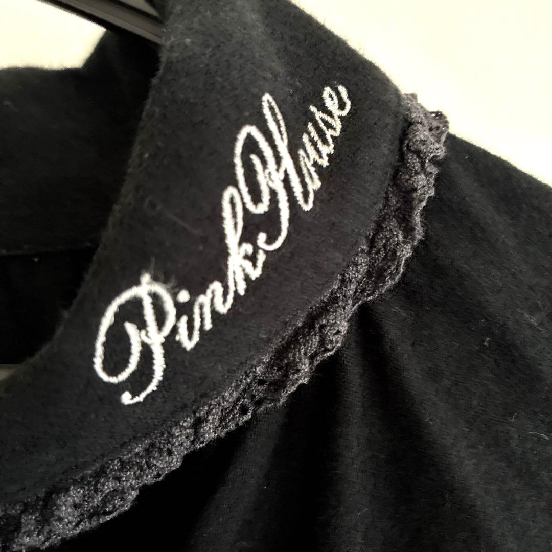 まる様　☆☆PINKHOUSE ピンクハウス　ワンピース　黒　レース　リボン